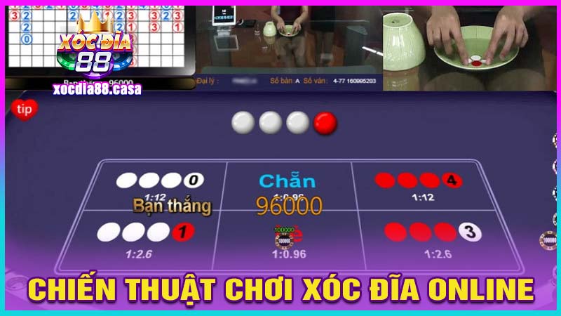 Chiến thuật chơi xóc đĩa online