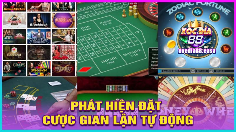 Phát hiện đặt cược gian lận tự động