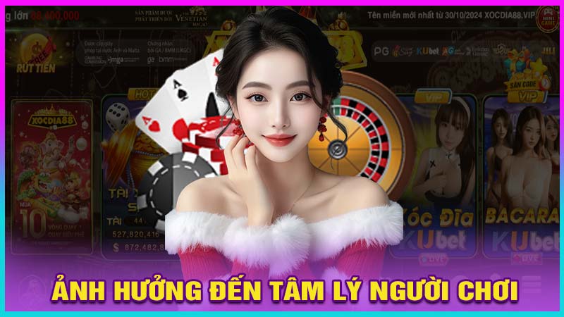 Ảnh hưởng việc bảo trì xóc đĩa 88 đến tâm lý