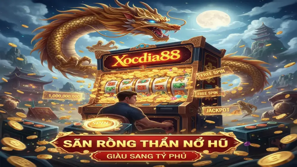 Săn Rồng Thần: Bí quyết nổ hũ tiền tỷ Xocdia88