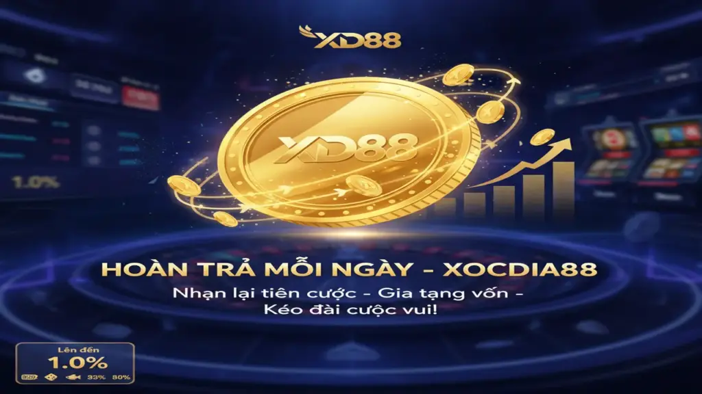 Cách nhận hoàn trả mỗi ngày nhanh nhất Xocdia88