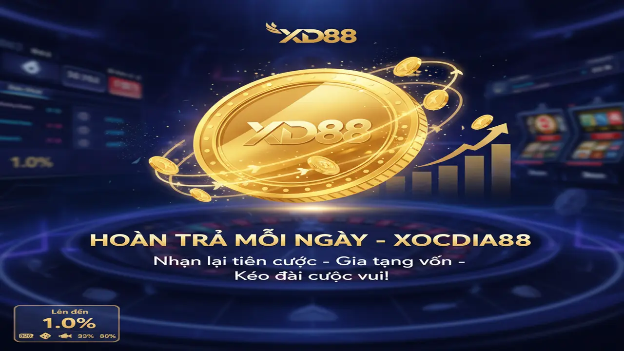 Cách nhận hoàn trả mỗi ngày nhanh nhất Xocdia88