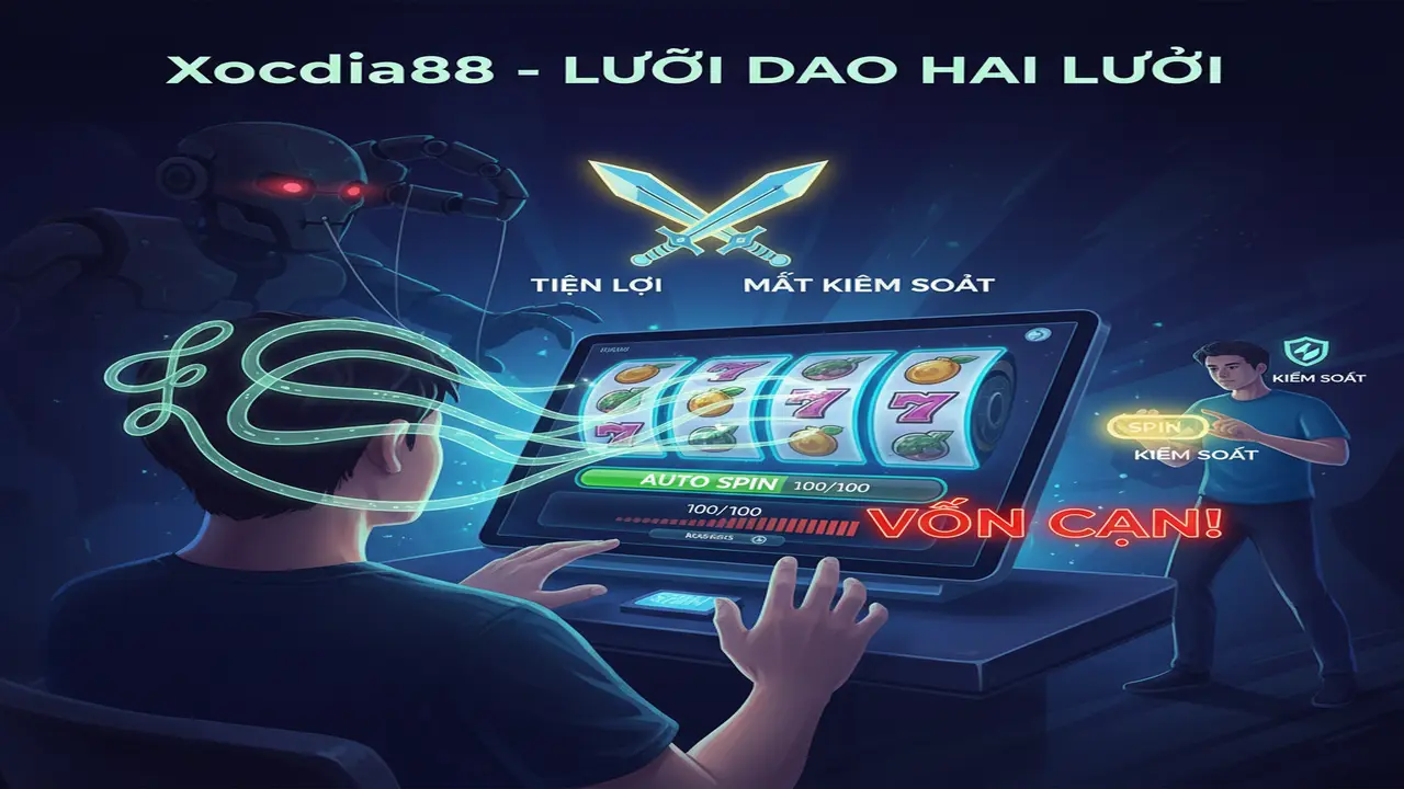 Sự thật về tính năng Auto Spin khi quay hũ Xocdia88