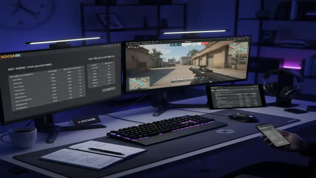 Tỷ lệ kèo CS:GO từ các chuyên gia Esports Xocdia88