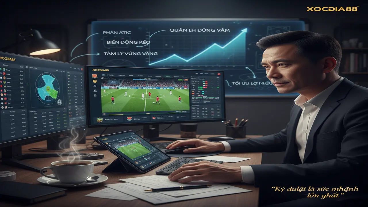 Kinh nghiệm cược kèo Châu Á từ cao thủ Xocdia88