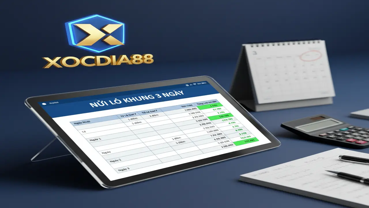 Nuôi lô khung 3 ngày: Tỷ lệ nổ cực cao Xocdia88