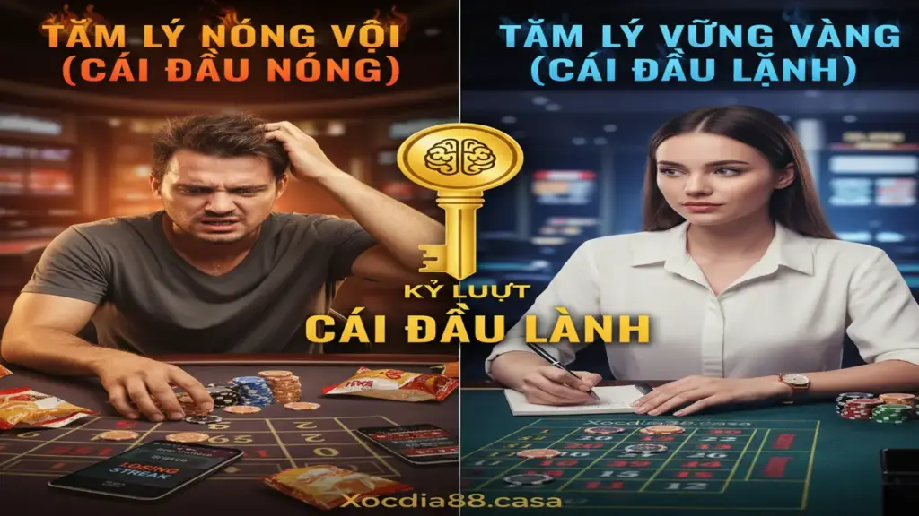 Giữ cái đầu lạnh khi chơi Live Casino Xocdia88
